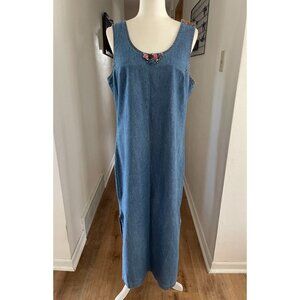 EUC Vintage Monique Fashion Denim Dress